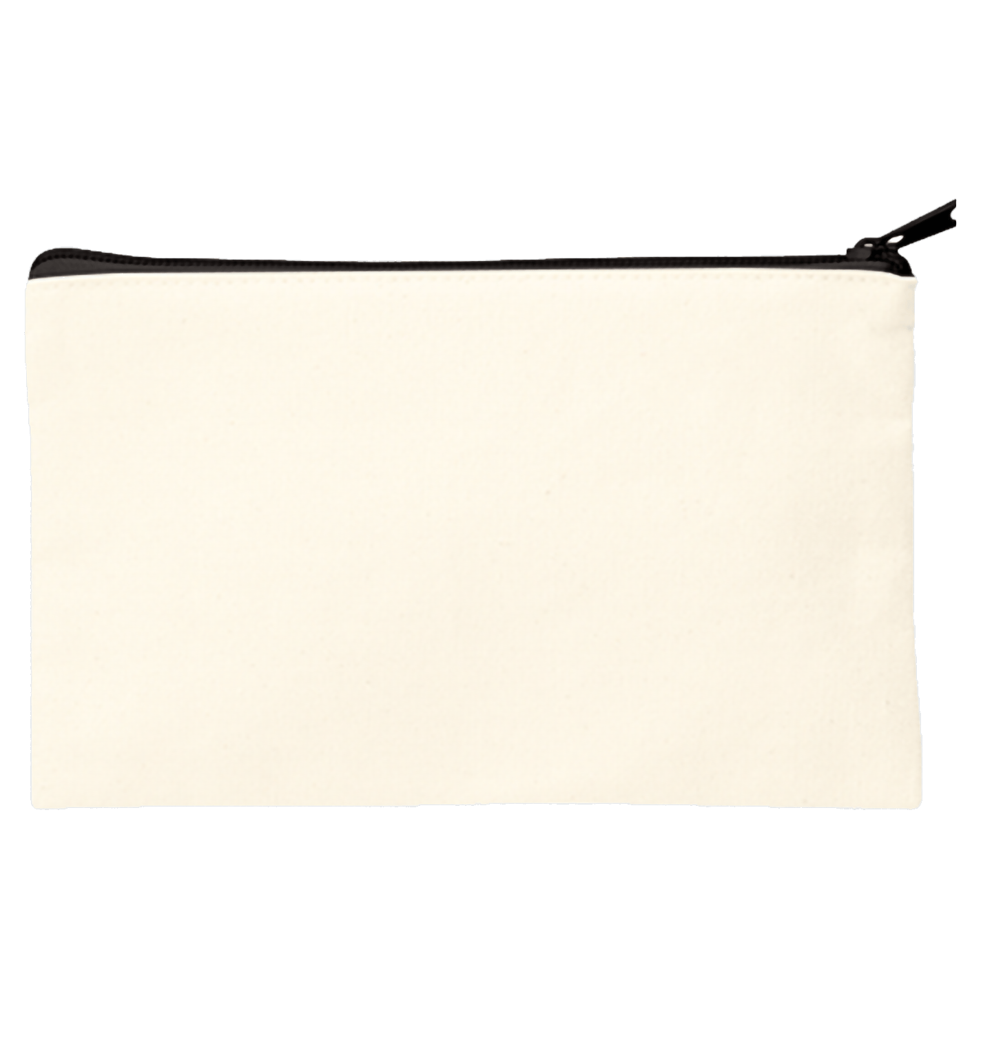 キャンバスフラットポーチ(S) ナチュラル