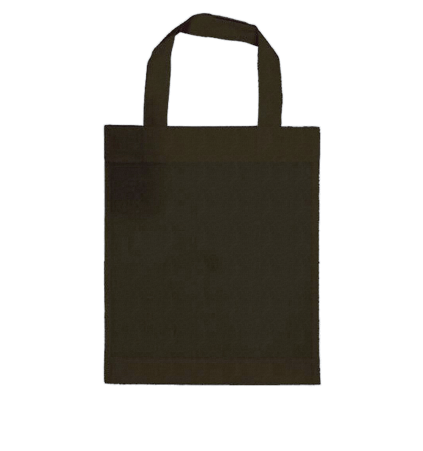 コットンガゼットマチ付トートバッグ(M) ブラック