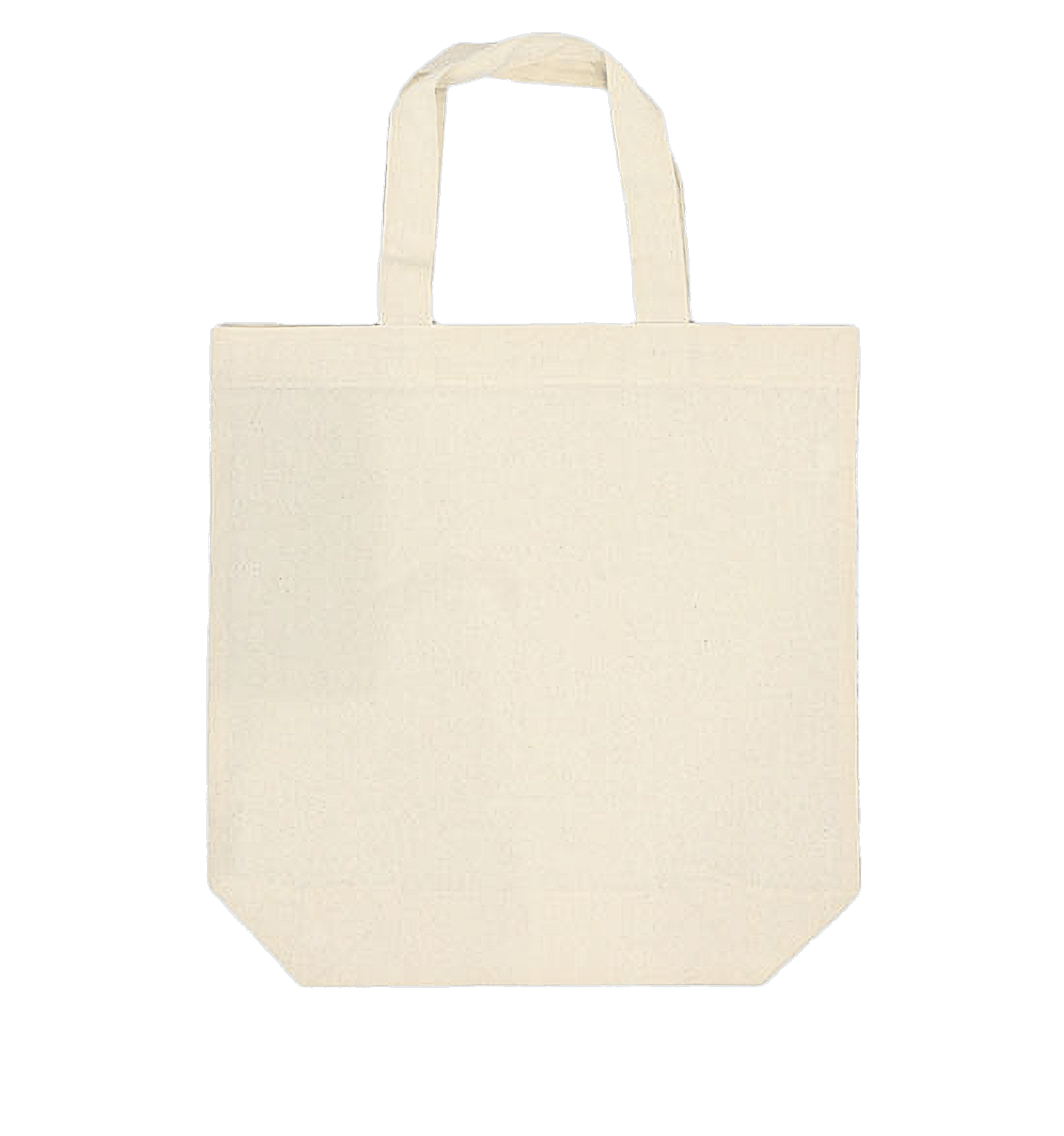 厚手コットンマチ付トートバッグ(M) ナチュラル