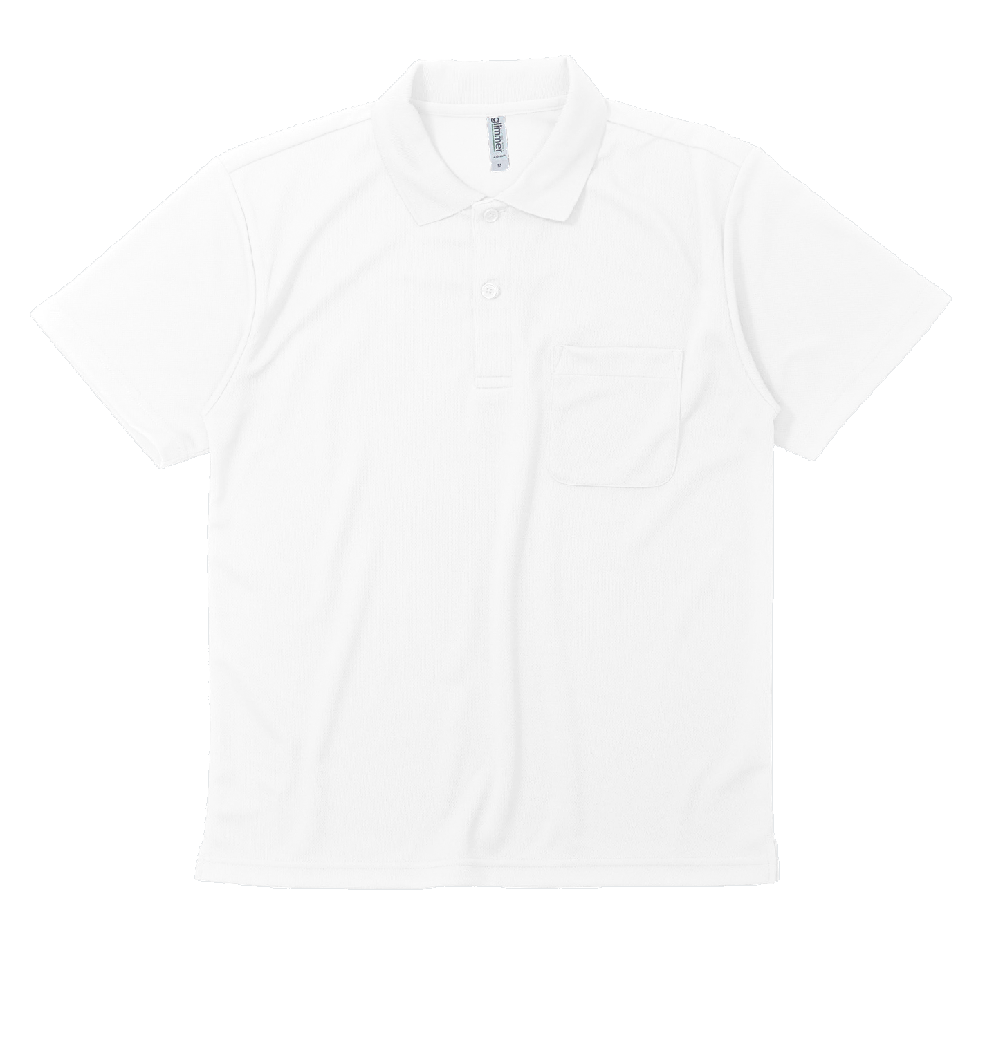 ドライポロシャツ(ポケット付き)