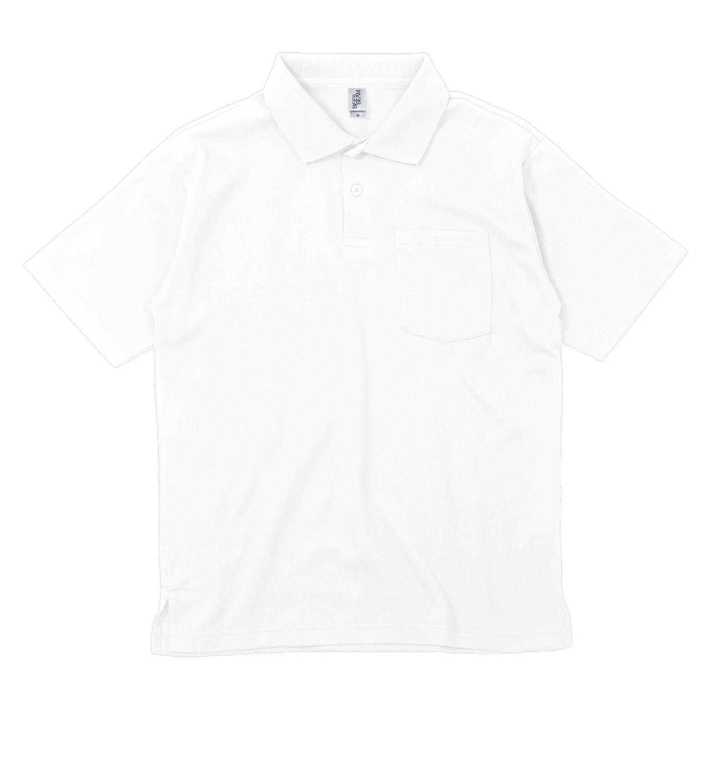 ポケット付きアクティブポロシャツ