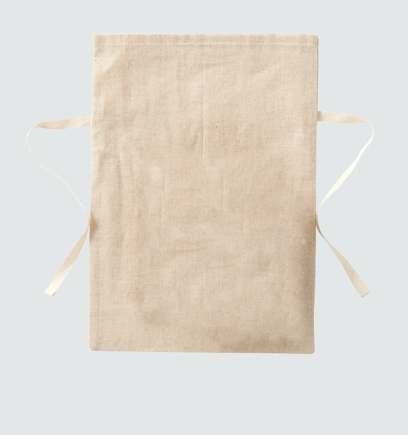 コットンリネンラッピング巾着(M)
