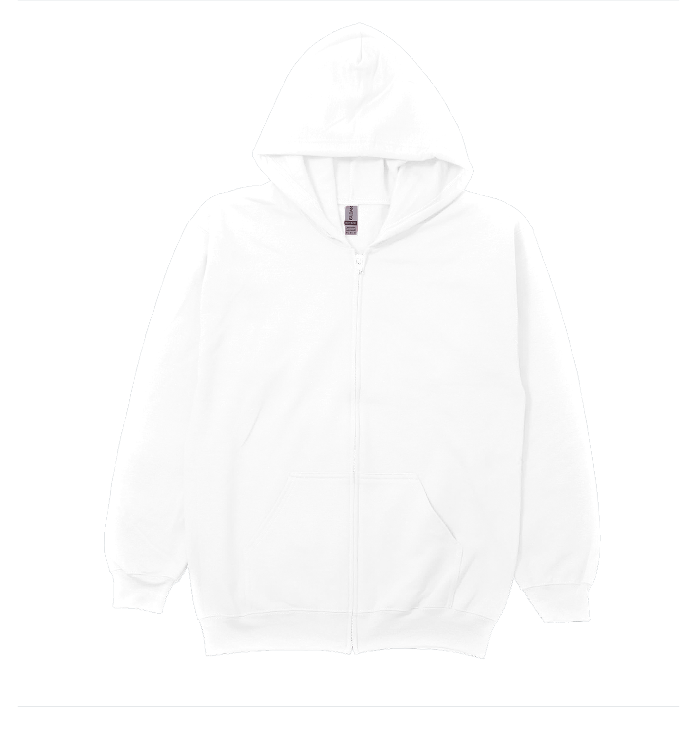 8.0 oz ヘビーブレンドZIPパーカー (ジップ)