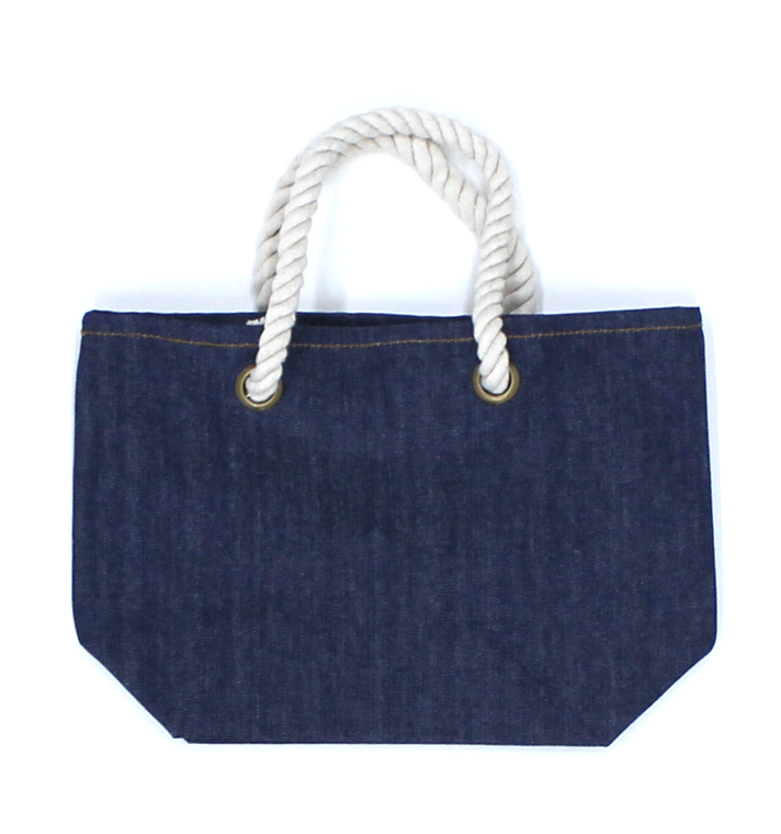 デニムロープトートバッグ(S) インディゴ