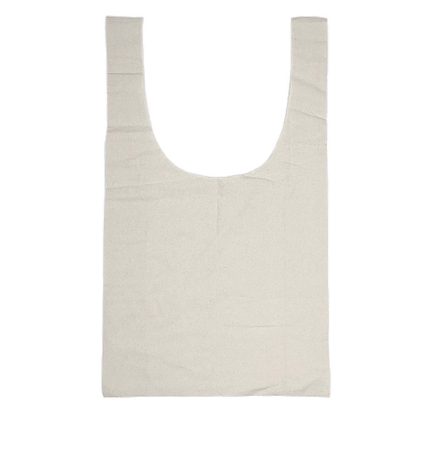 厚手コットンマルシェバッグ(L)ナチュラル