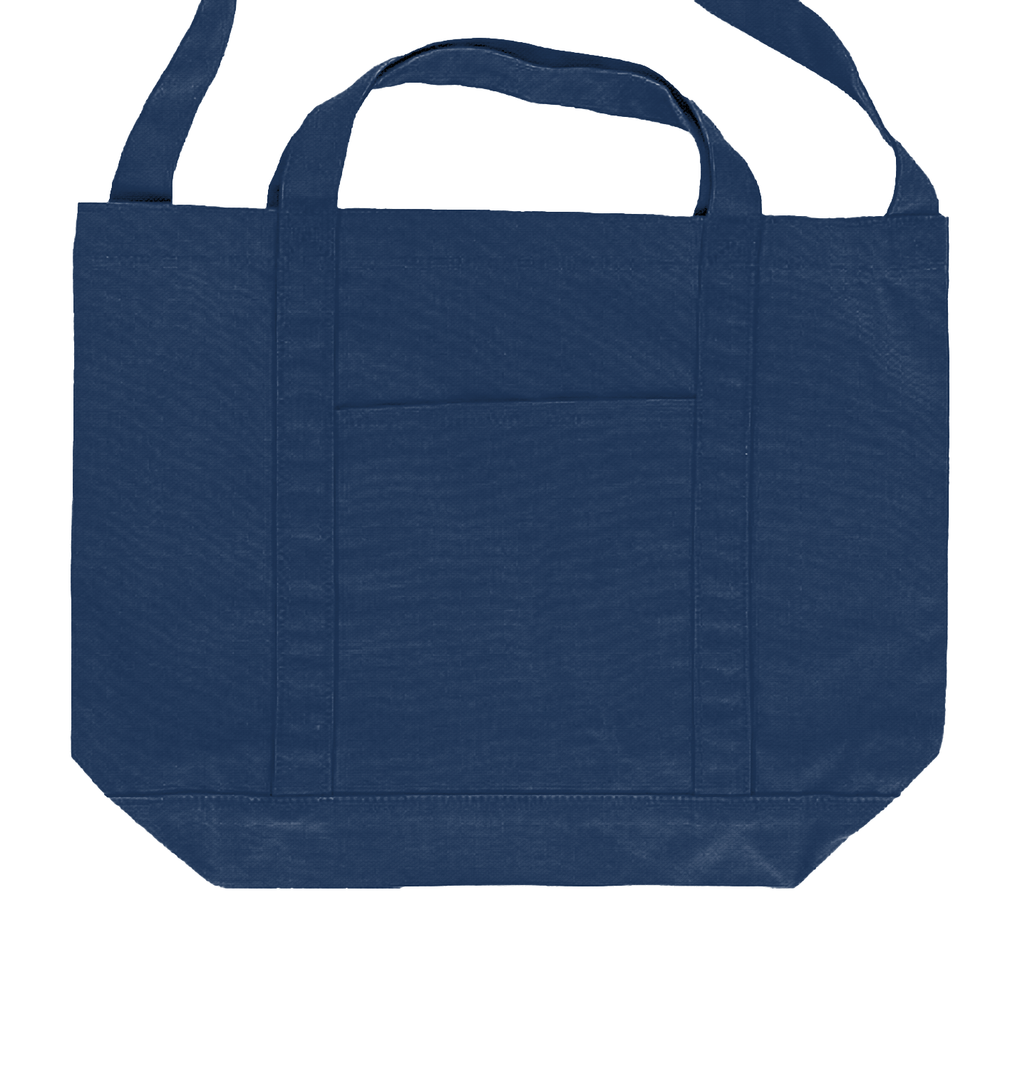 キャンバスラインショルダートート