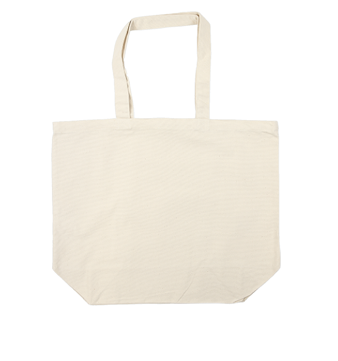 キャンバスデイリートートバッグ(L)ナチュラル