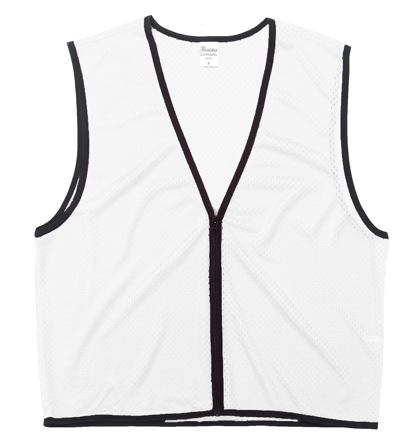 ジップアップビブス