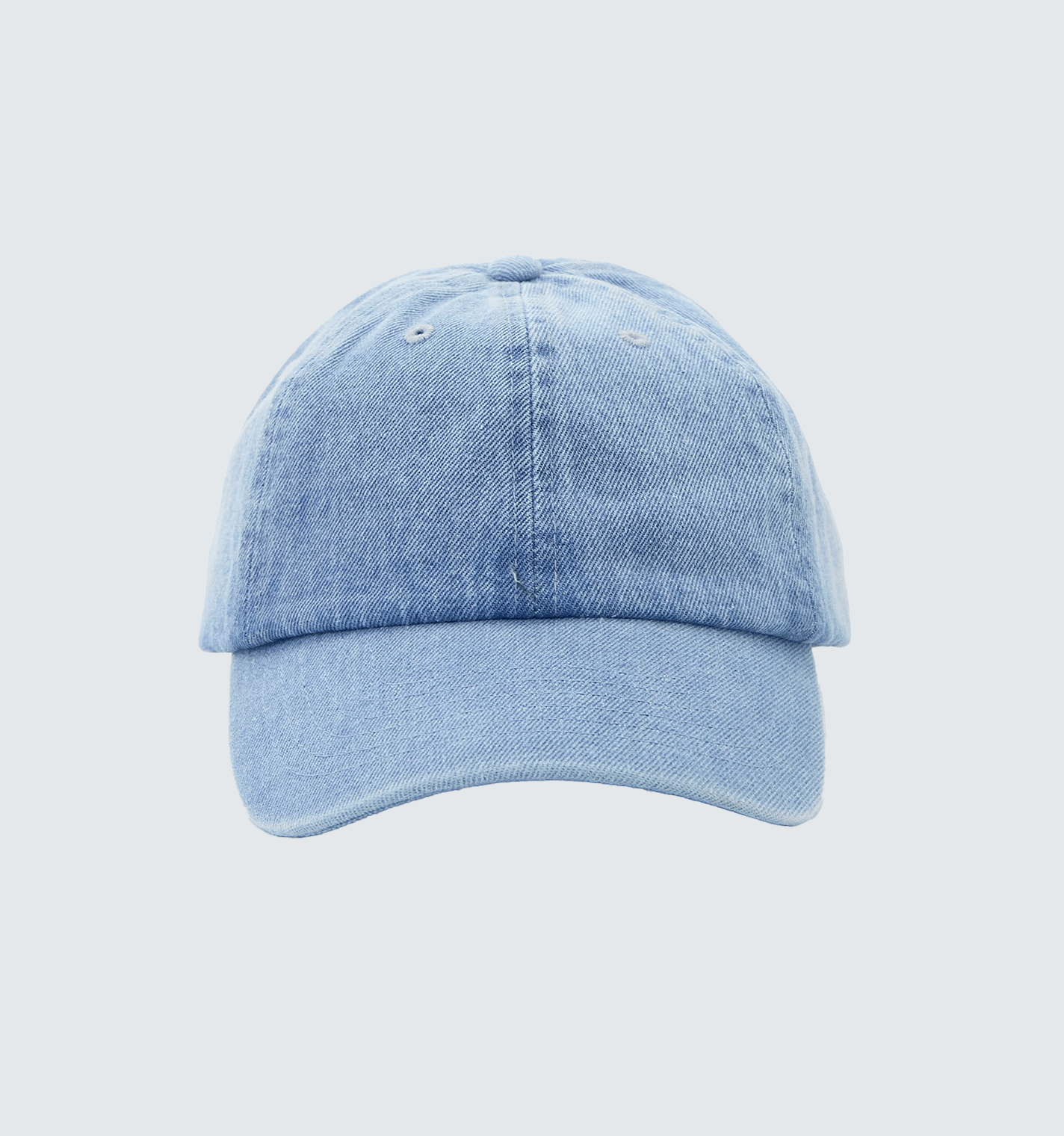 NEWHATTAN ウォッシュデニムキャップ