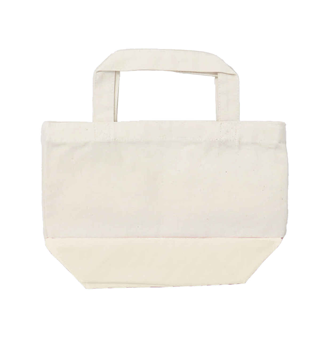 キャンバスツートントートバッグ(S)