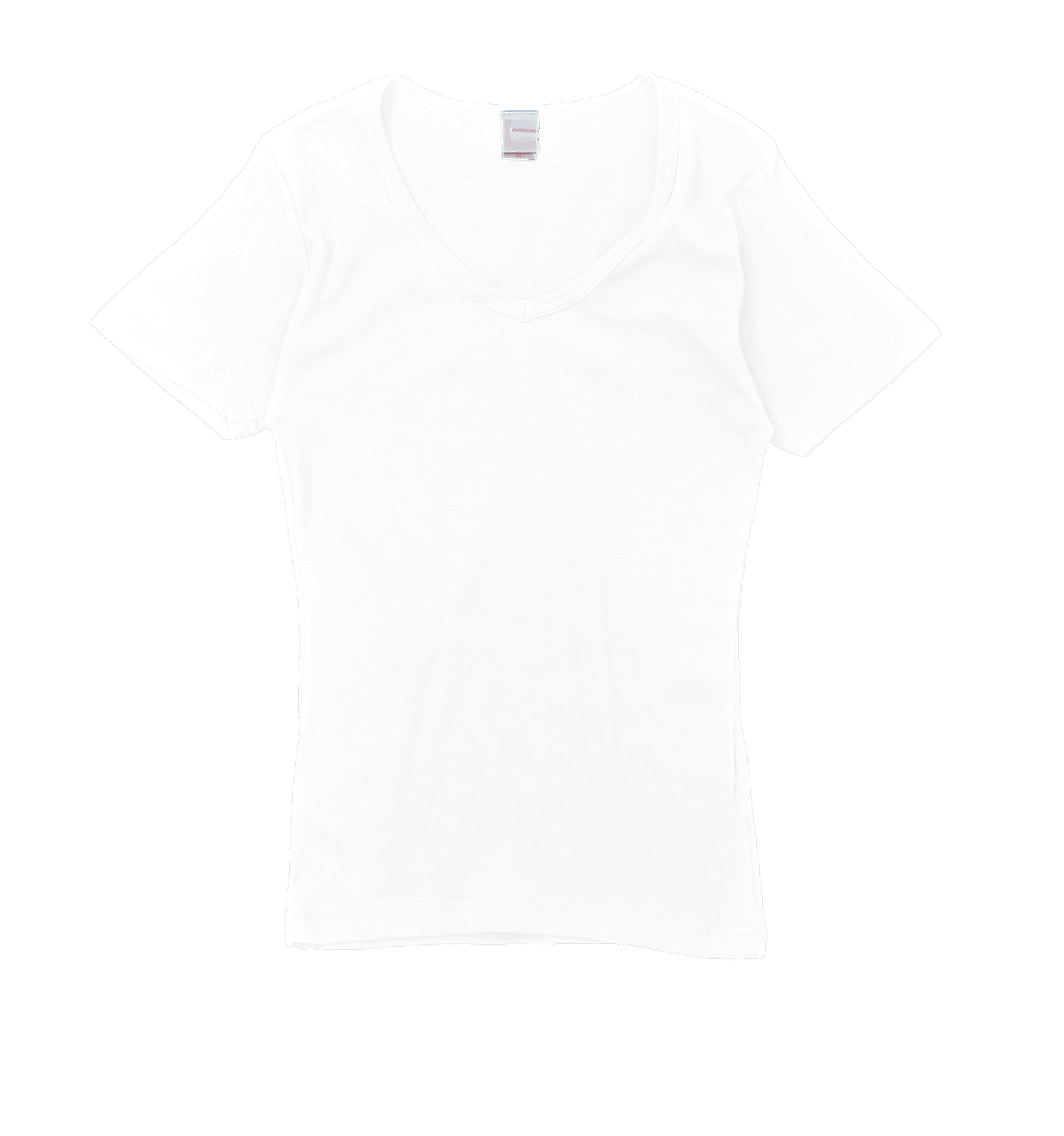 S/S VネックTシャツ