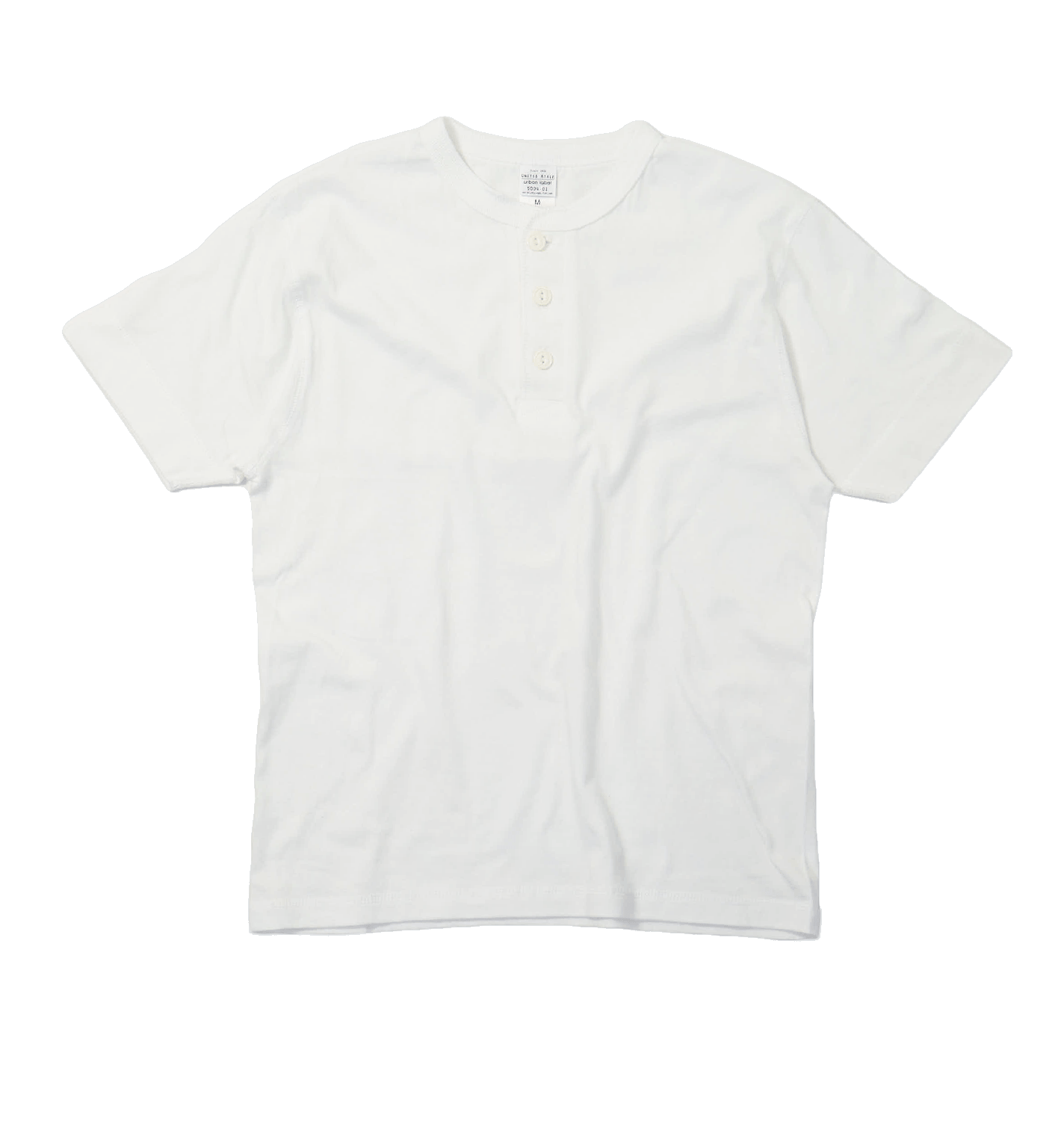 5.6オンス ヘンリーネック Tシャツ