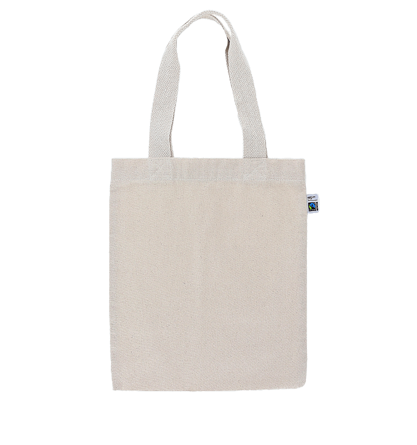 フェアトレードコットンフラットトート