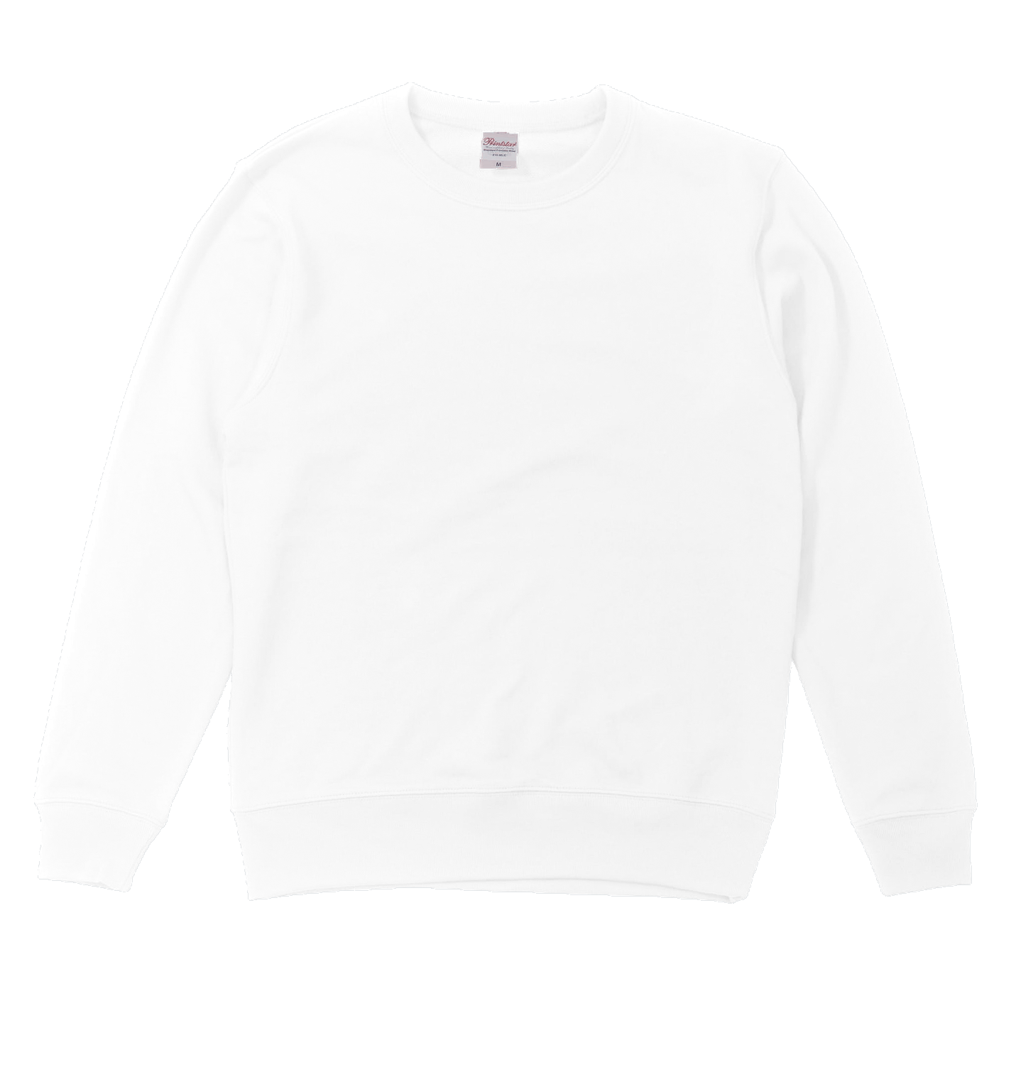 クルーネックライトトレーナー