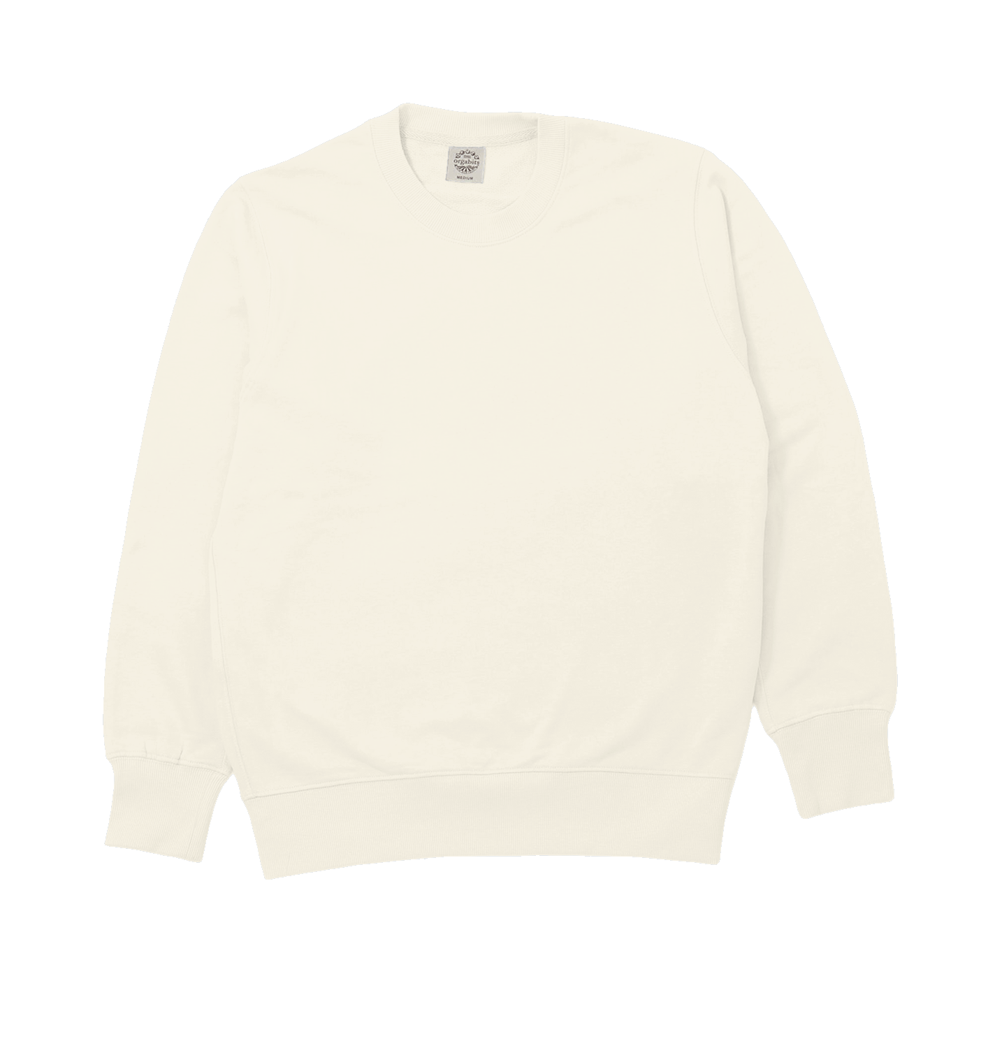 オーガニックコットンスウェットシャツ