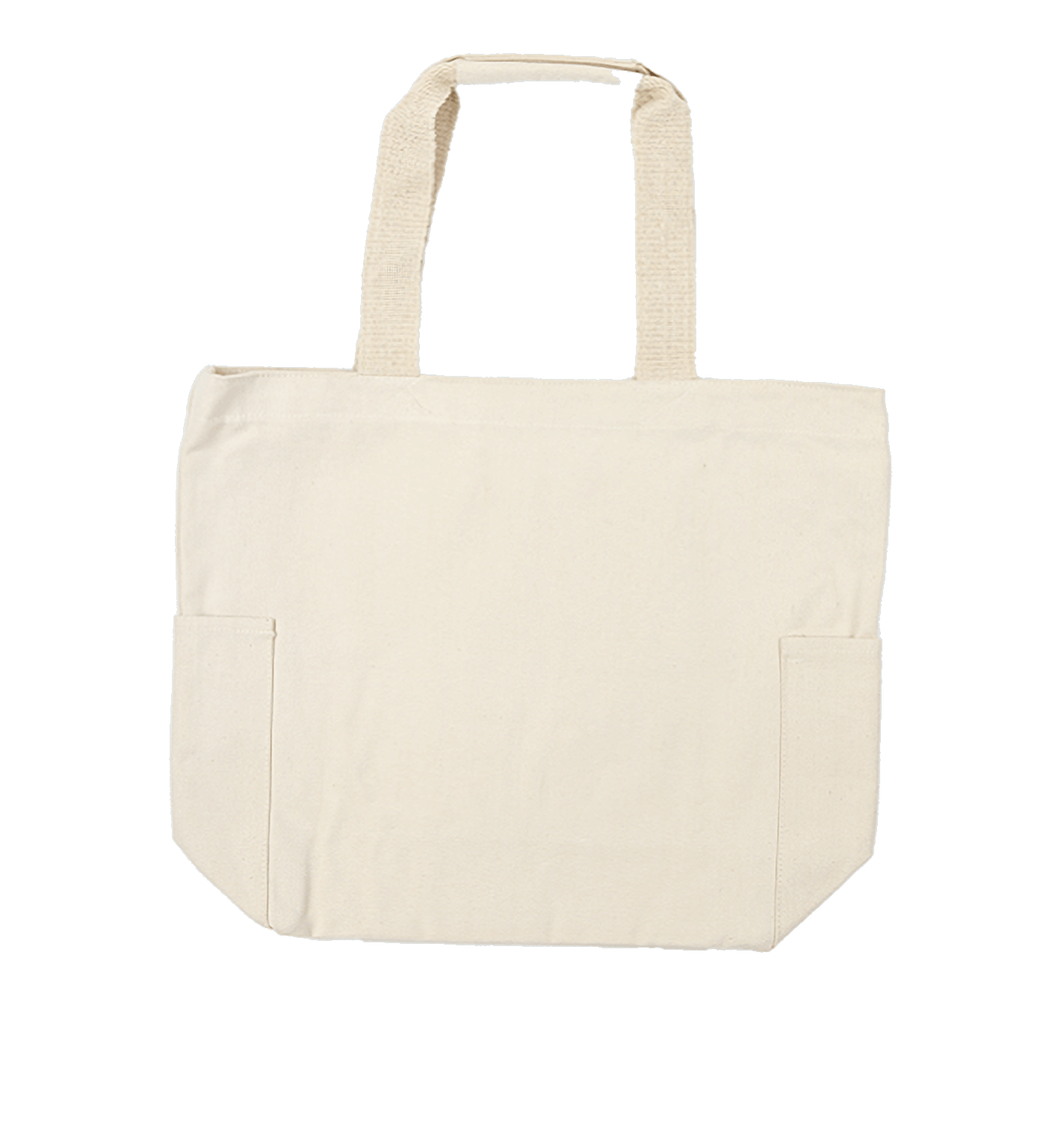 厚手キャンバスマルチトート ナチュラル