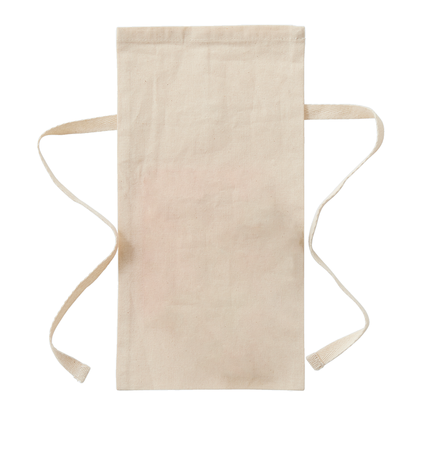 厚手コットンラッピング巾着(S) ナチュラル