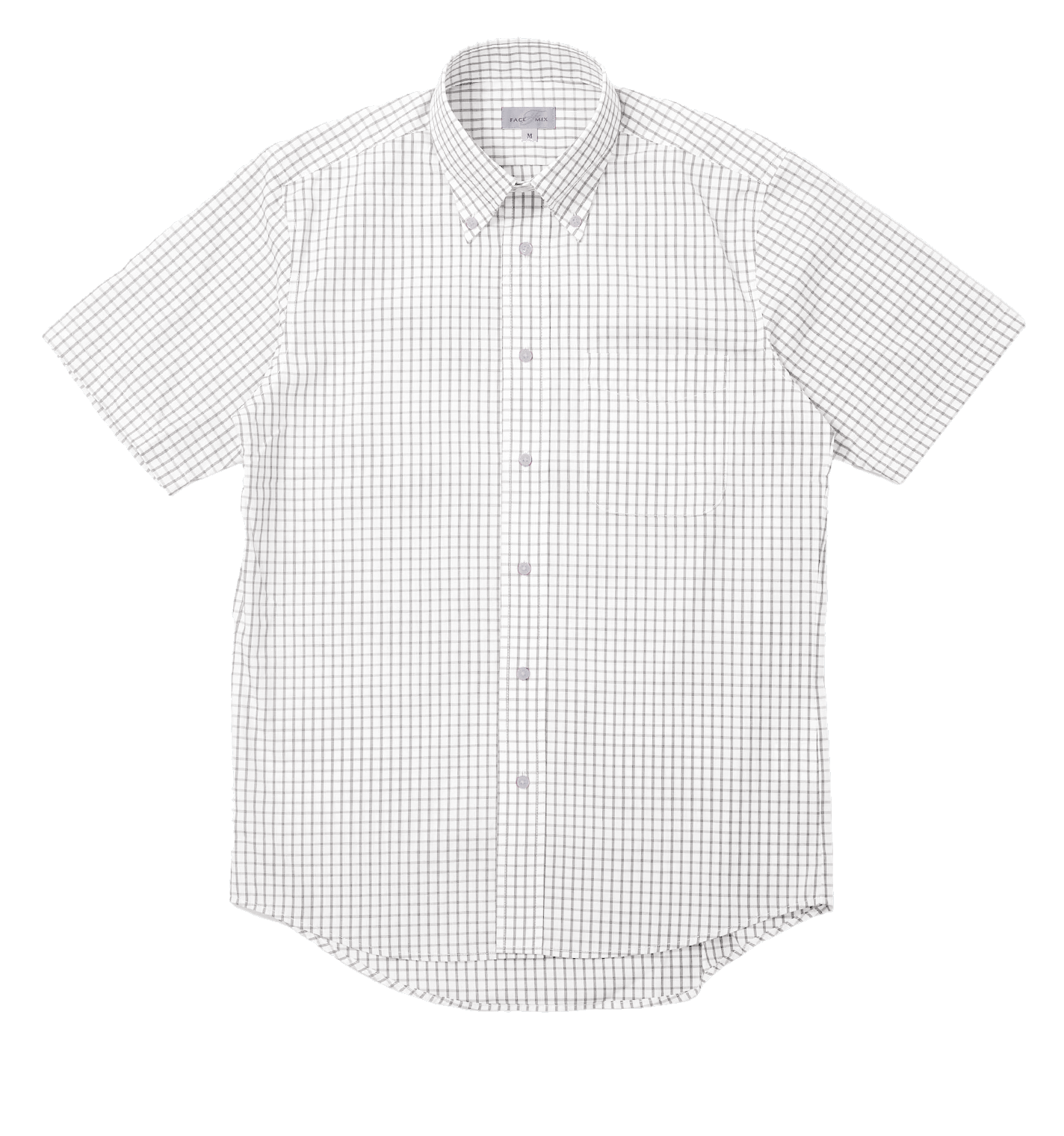グラフチェック半袖シャツ