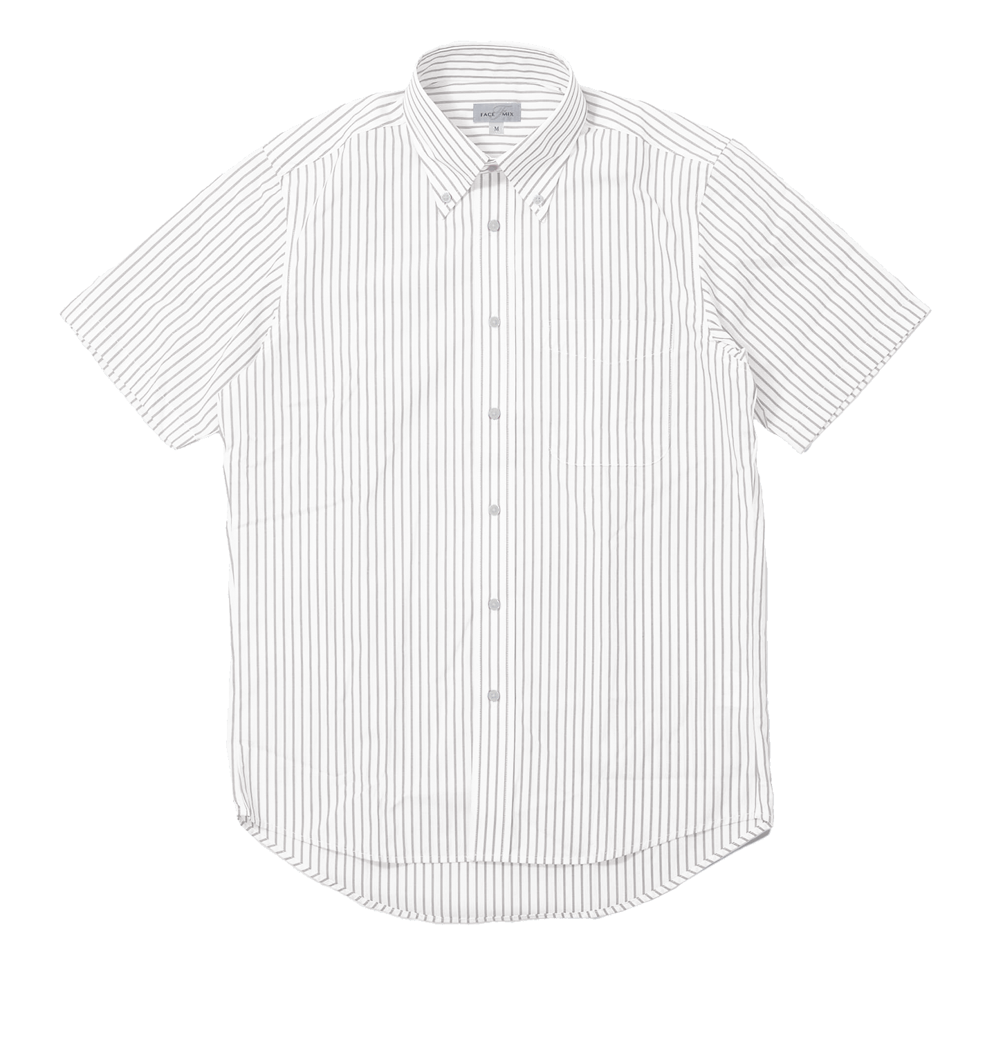 ストライプ半袖シャツ