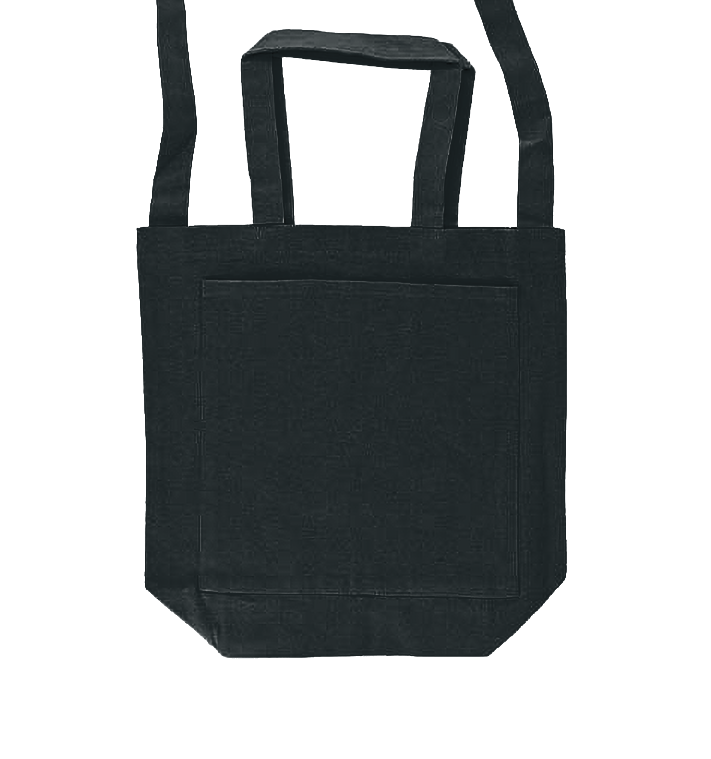 キャンバスフロントポケットショルダートート