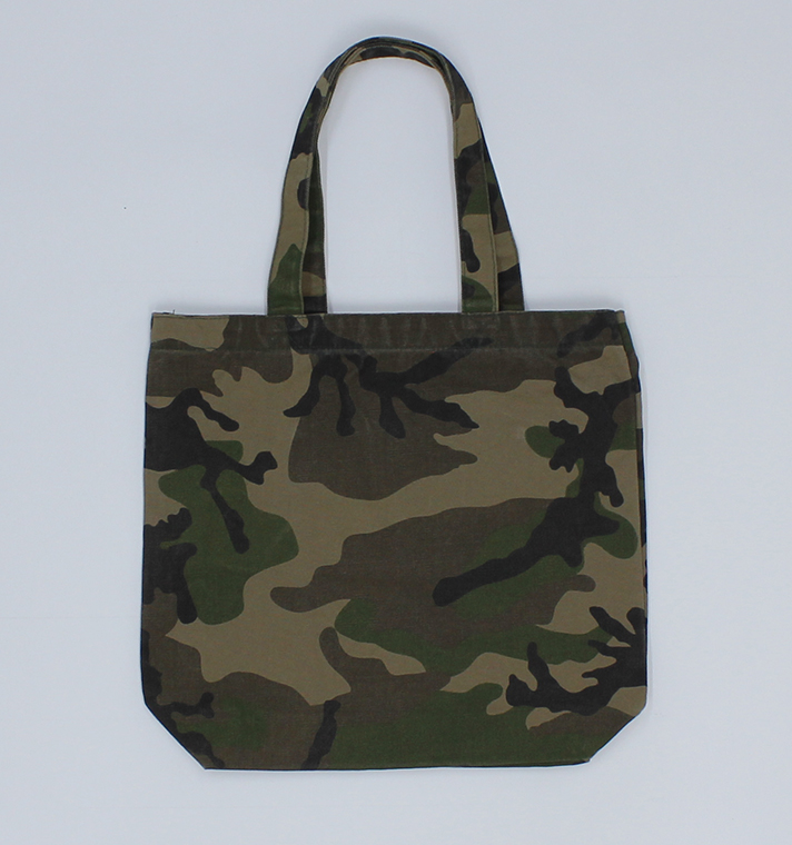 ヘヴィー キャンバス トートバッグ(中)(カモフラ柄)