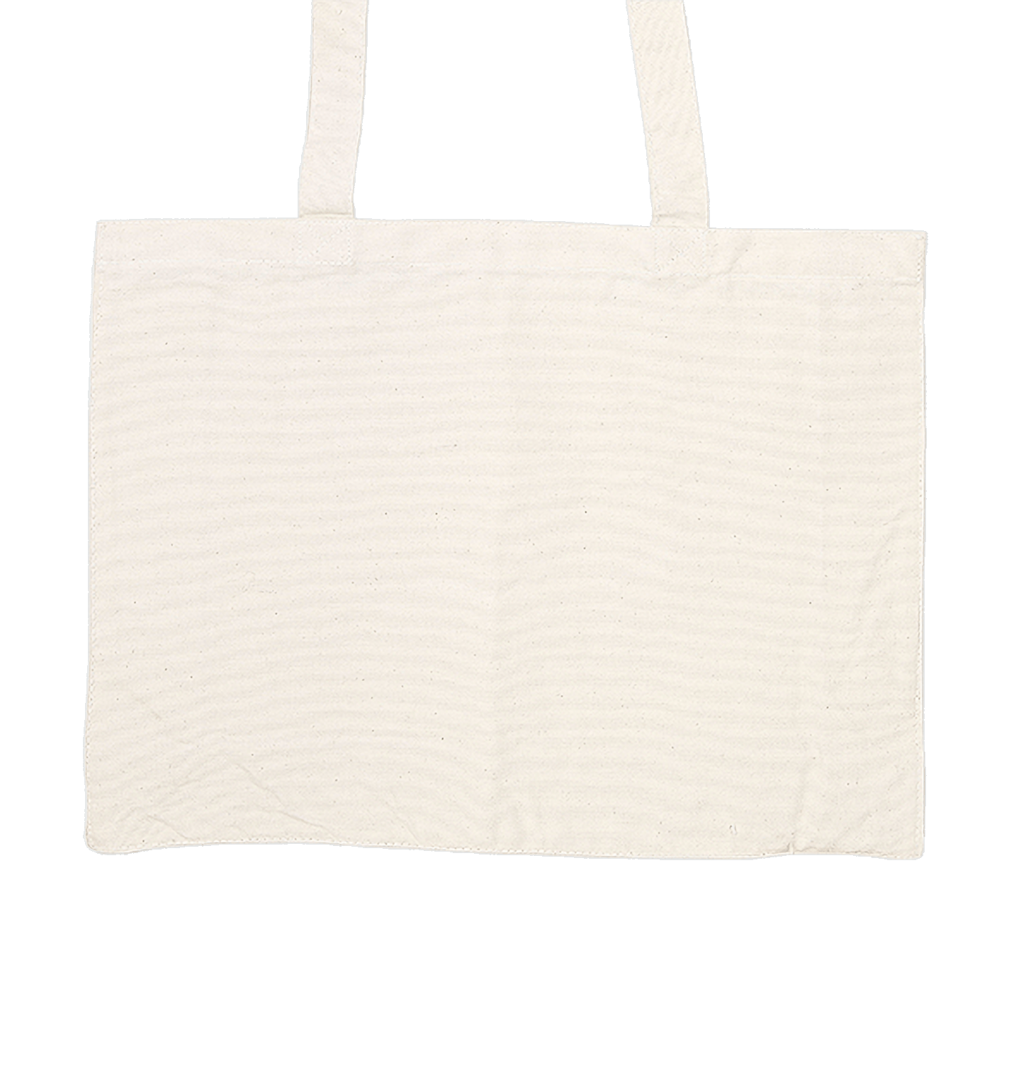 キャンバスカレッジトートバッグ(L)ワイド ナチュラル