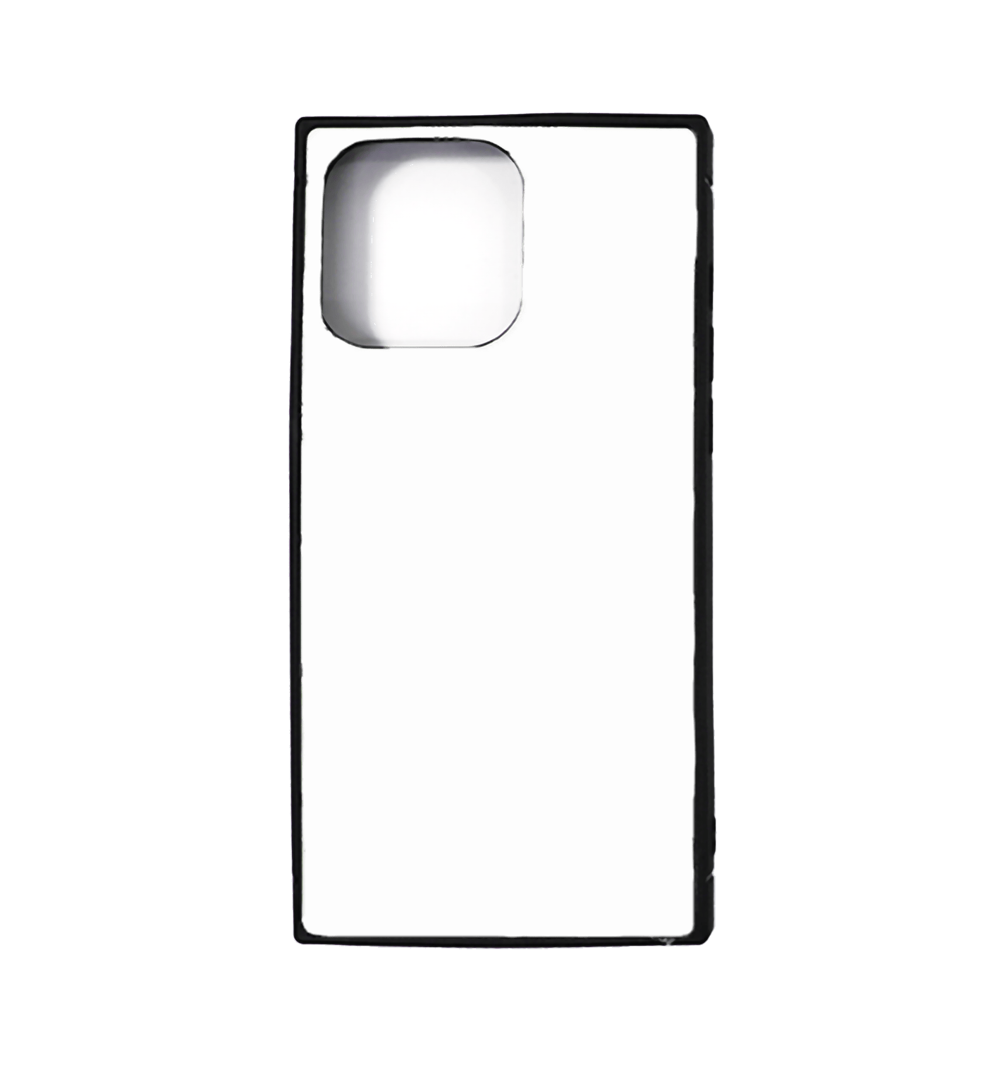 スクエア型背面ガラスハードケース iPhone 15proMax