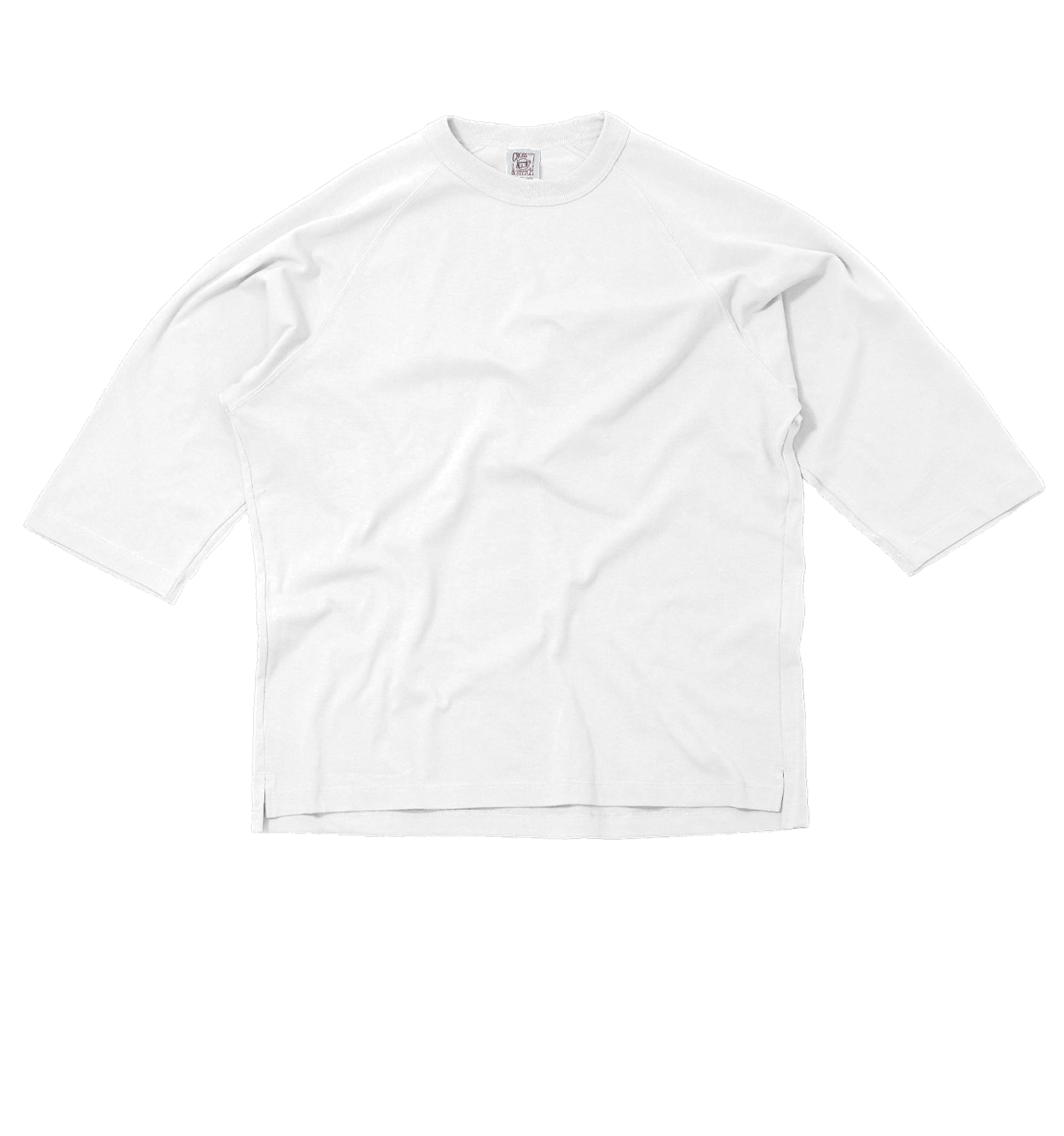 オープンエンド リラックスフィット ラグランTシャツ