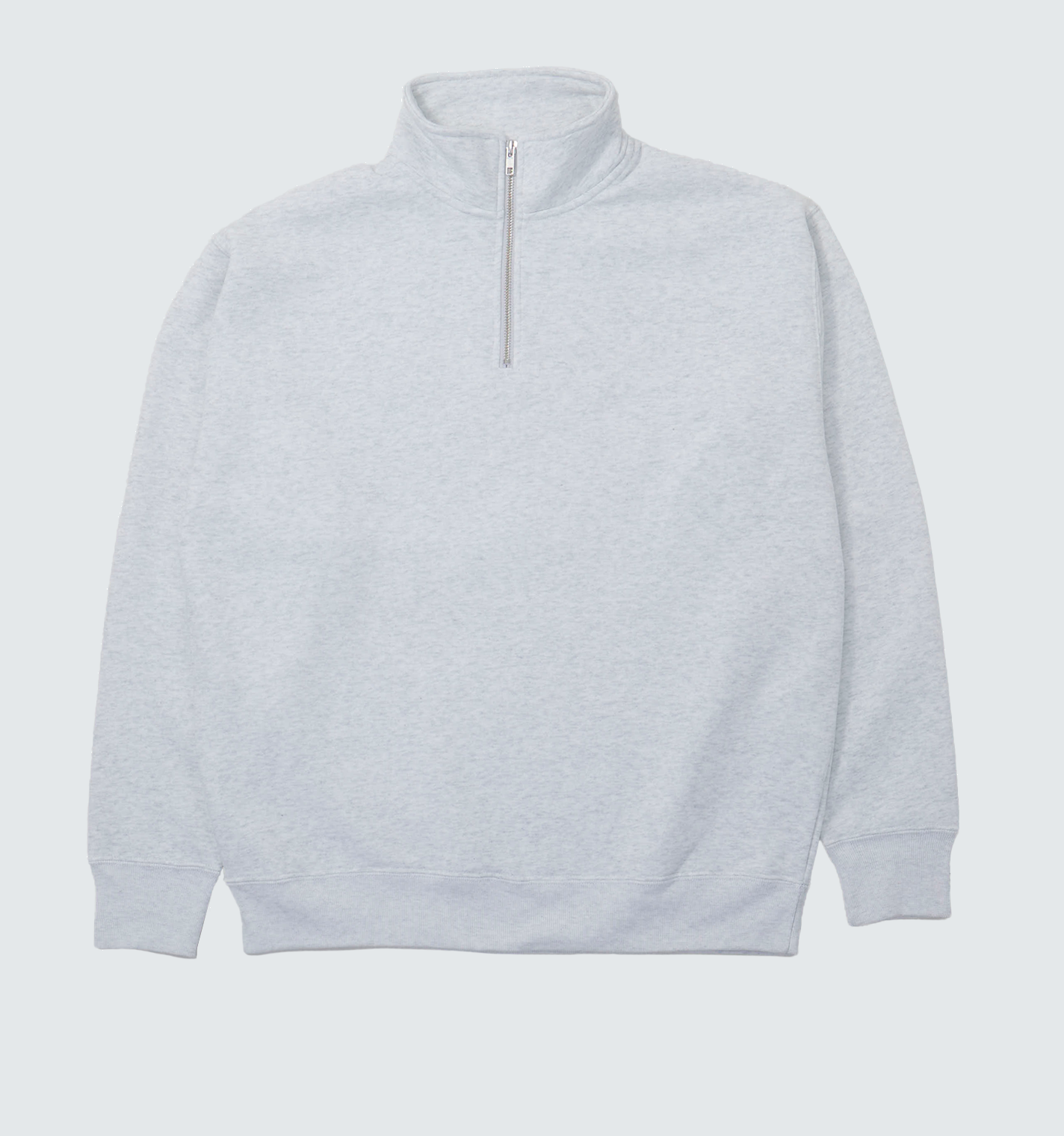 10.0オンス T/C ルーズフィット ハーフジップ スウェット