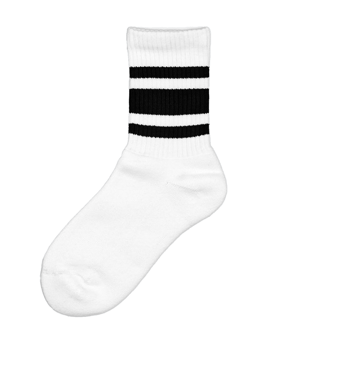 スリーラインパイルソックス