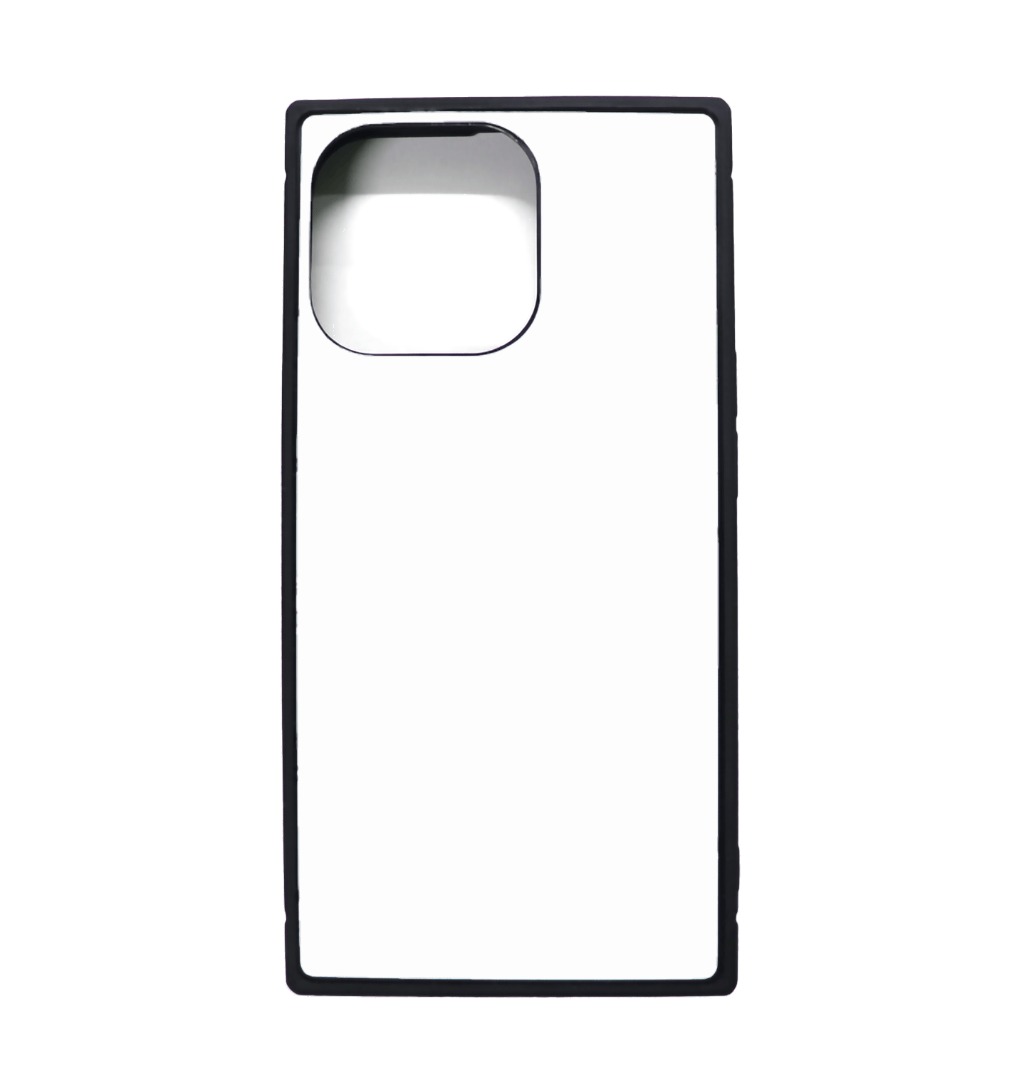 スクエア型背面ガラスハードケース iPhone 13Pro