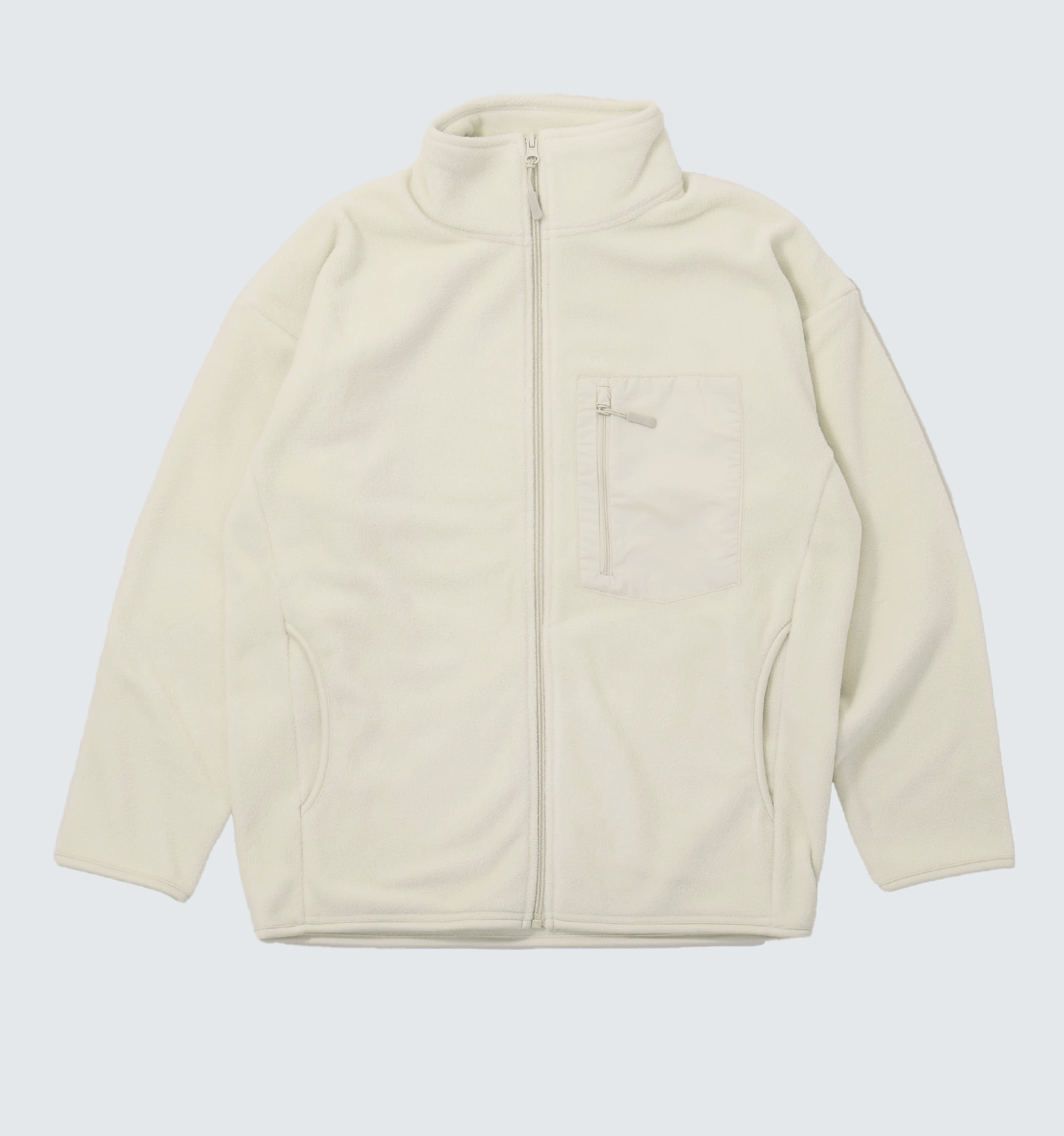 マイクロフリース フルジップ スタンド ジャケット(⼀重)