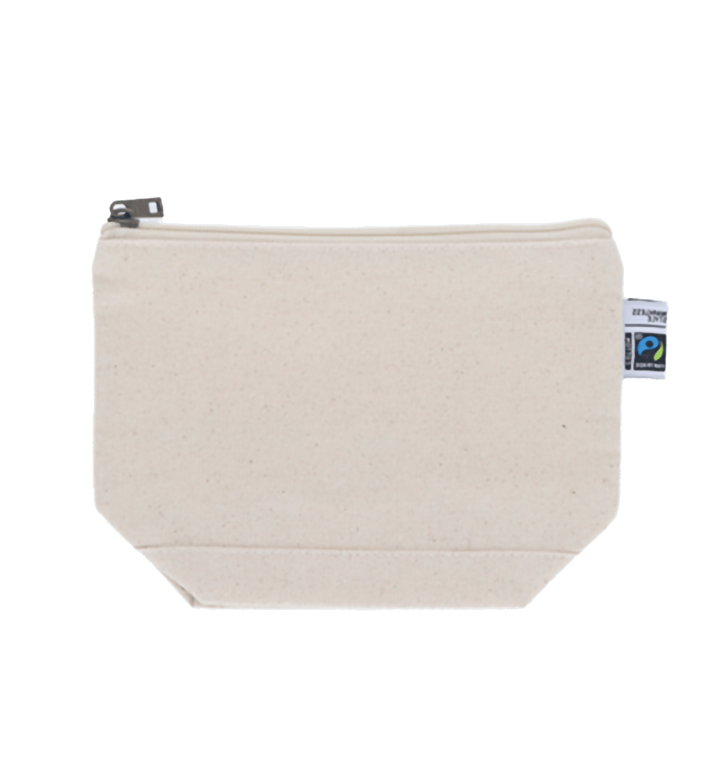 フェアトレードコットンキャンバスデイリーポーチ(S) ナチュラル