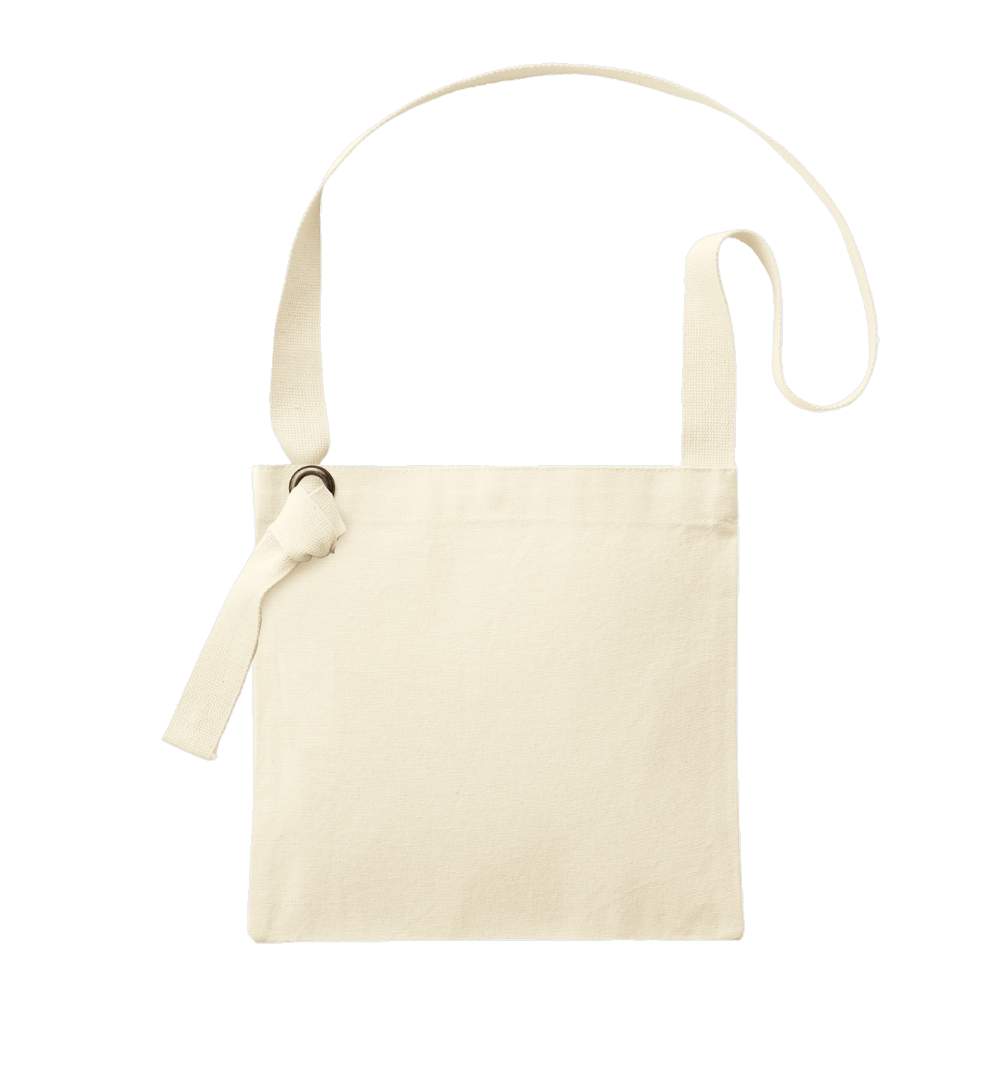 キャンバススクエアサコッシュ ナチュラル