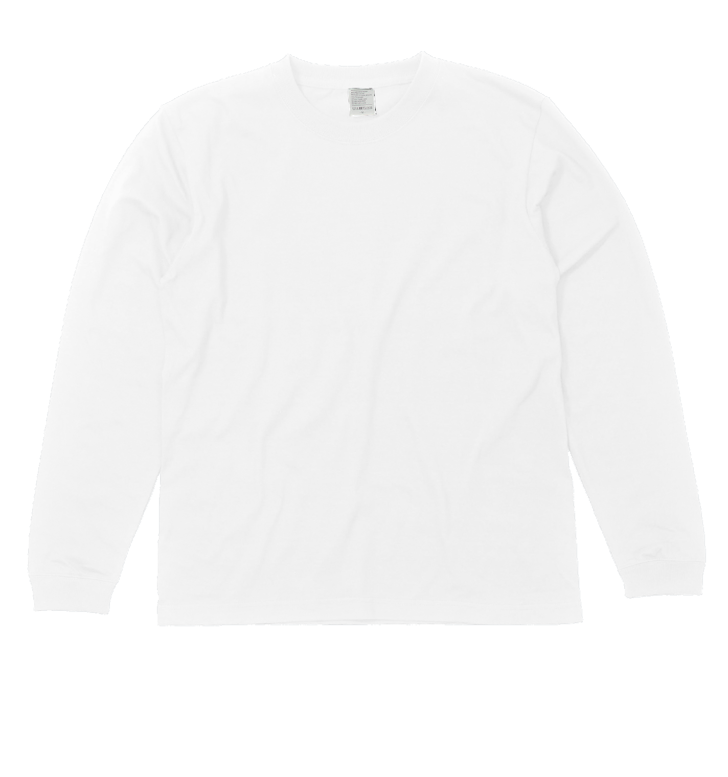 5.6オンスハイグレードロングスリーブTシャツ(ホワイト)