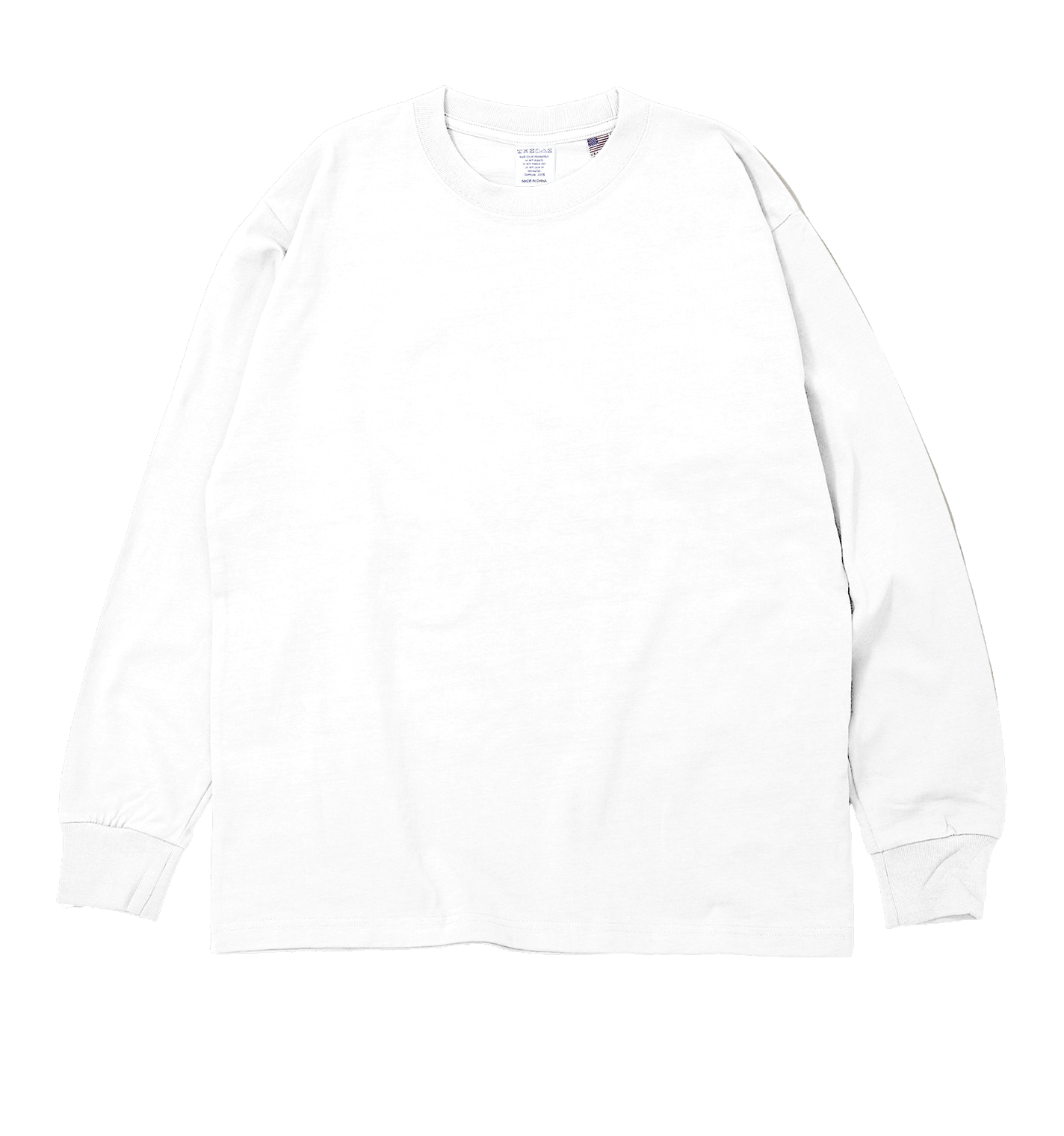 USAコットン ロングスリーブTシャツ