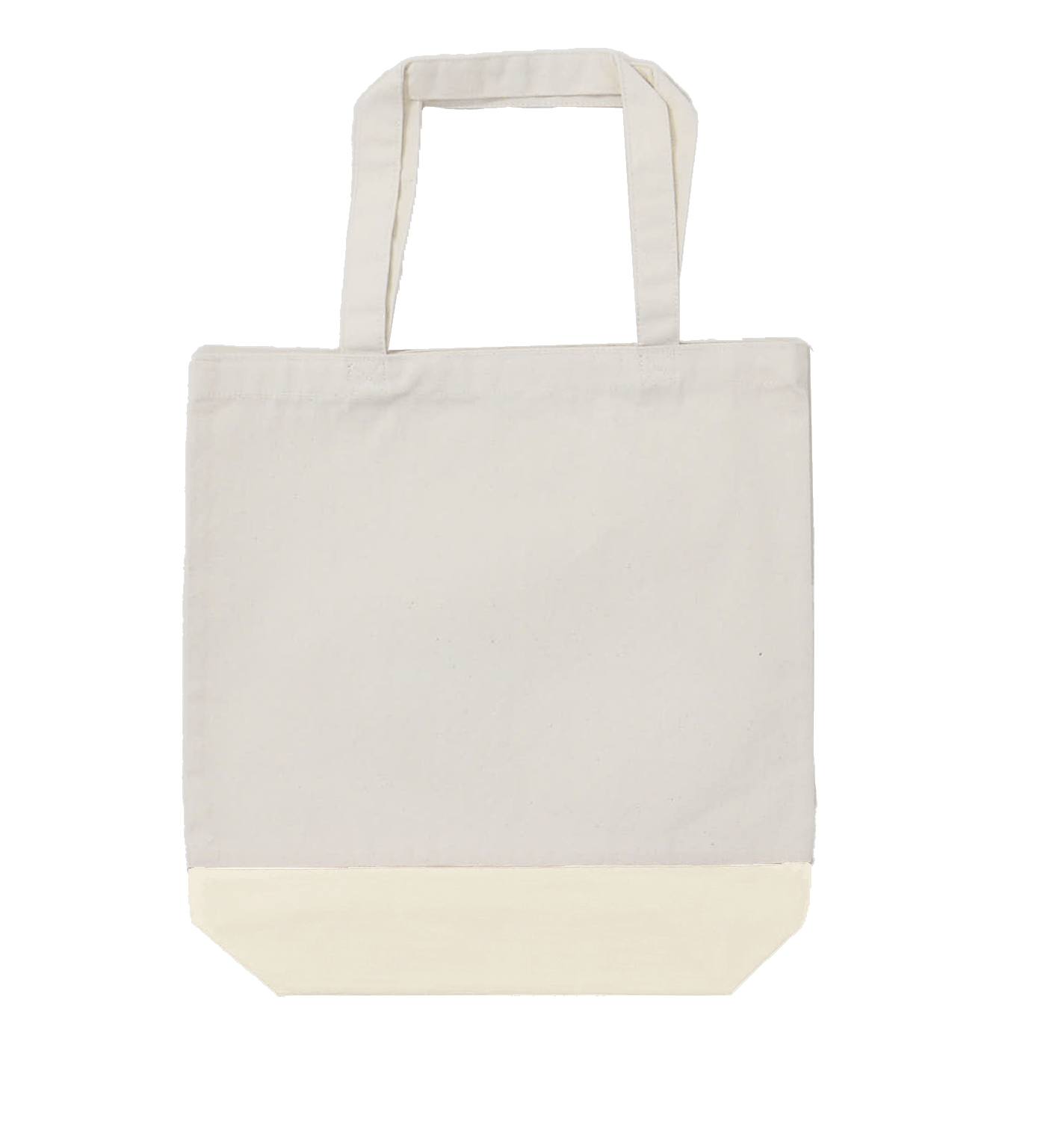 キャンバスツートントートバッグ(M)