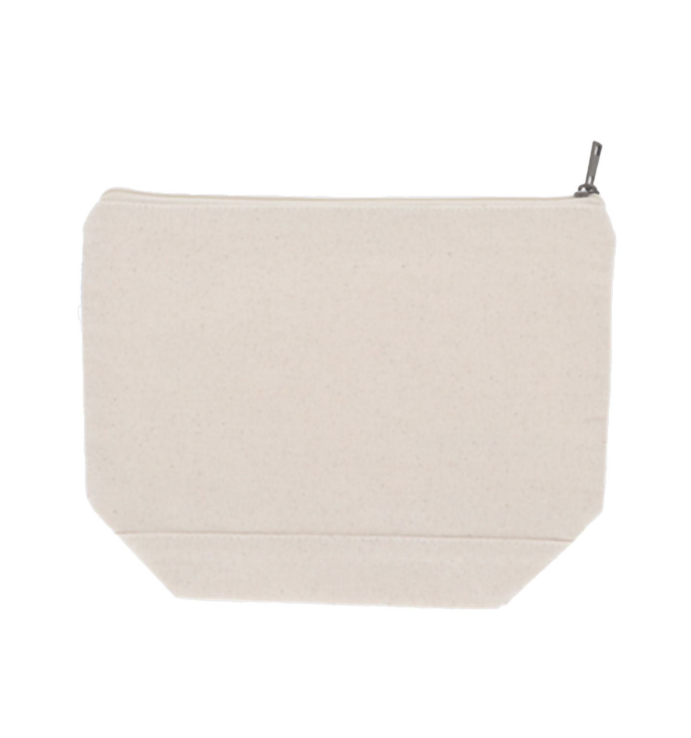 フェアトレードコットンキャンバスデイリーポーチ(M) ナチュラル