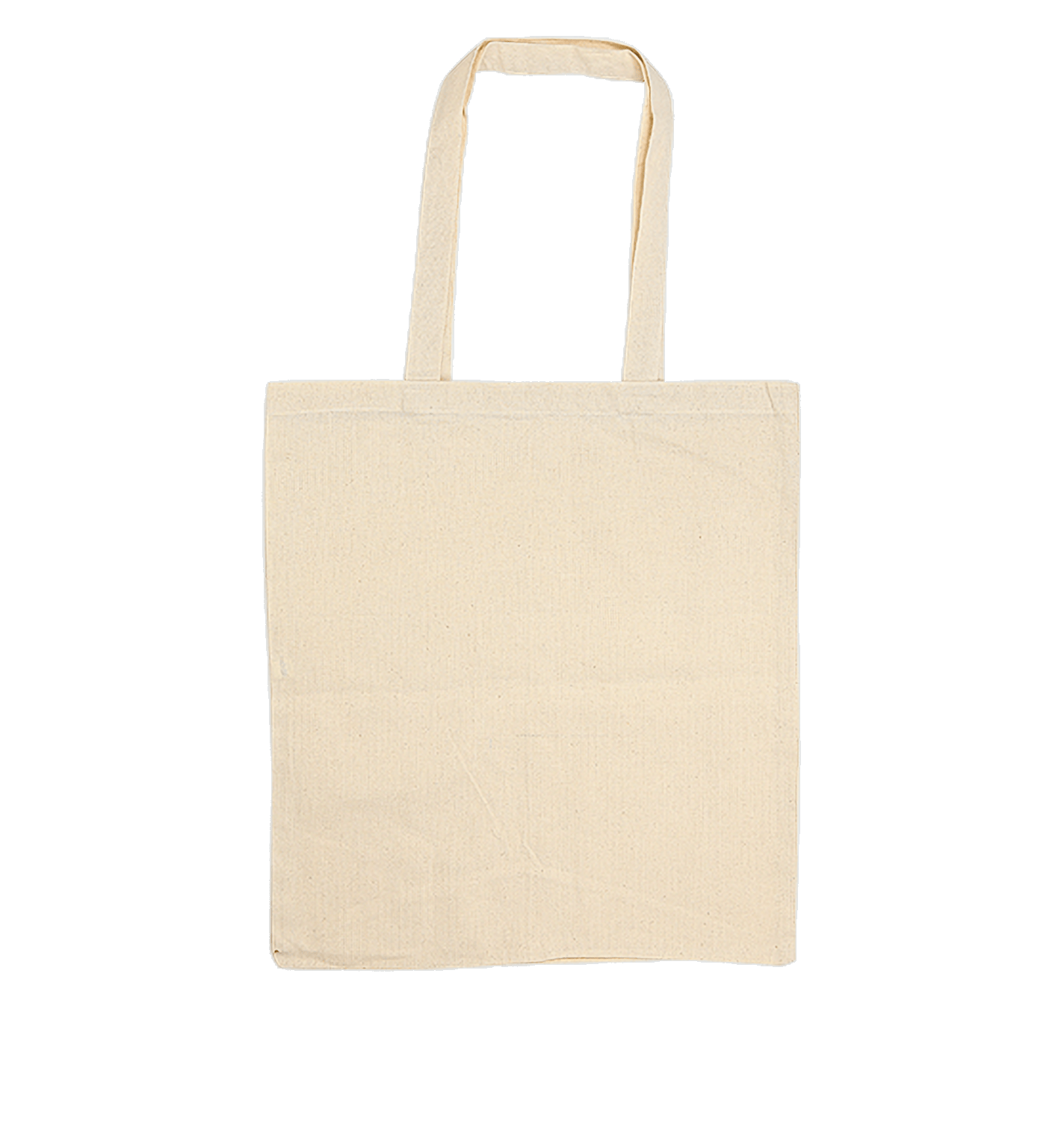 厚手コットンバッグ(L)ナチュラル