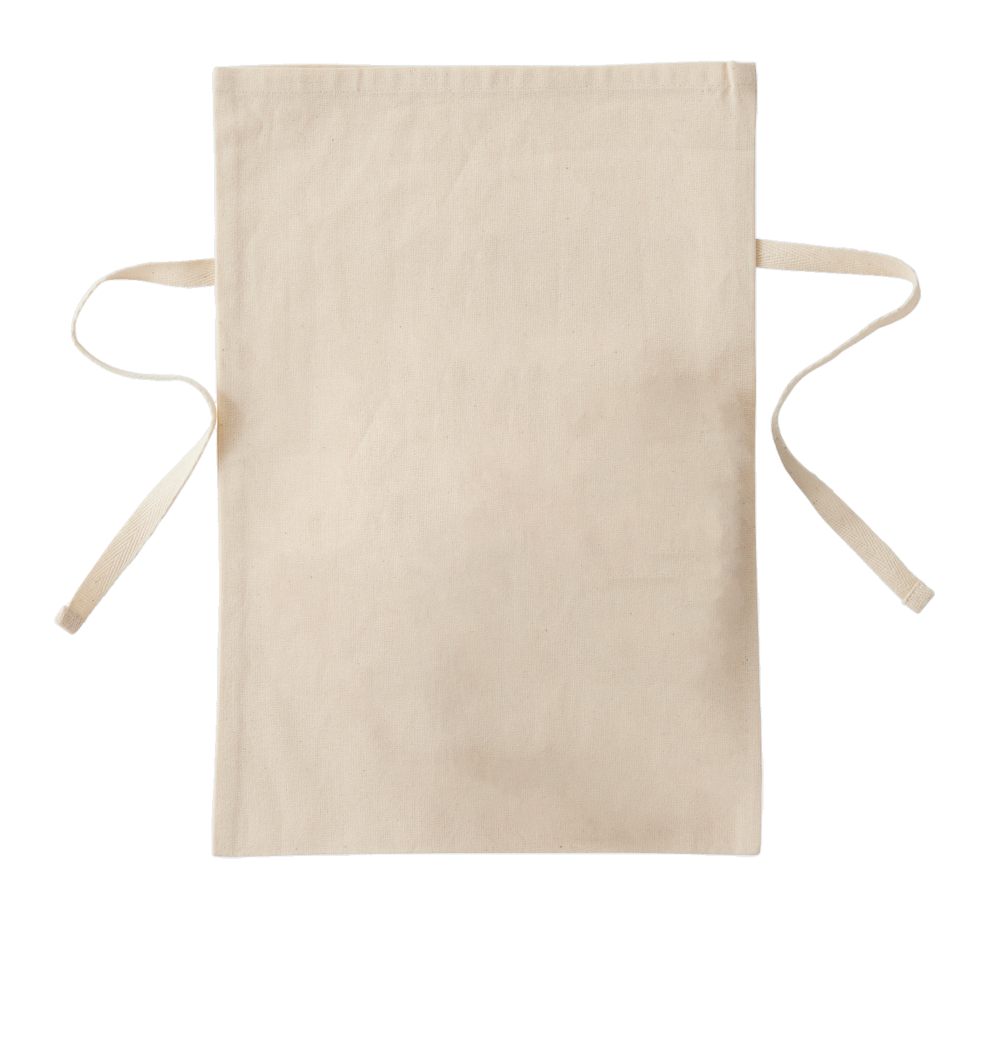 厚手コットンラッピング巾着(M) ナチュラル